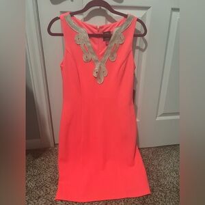 Hot pink Vince Camuto sheath dress size 4 NWT